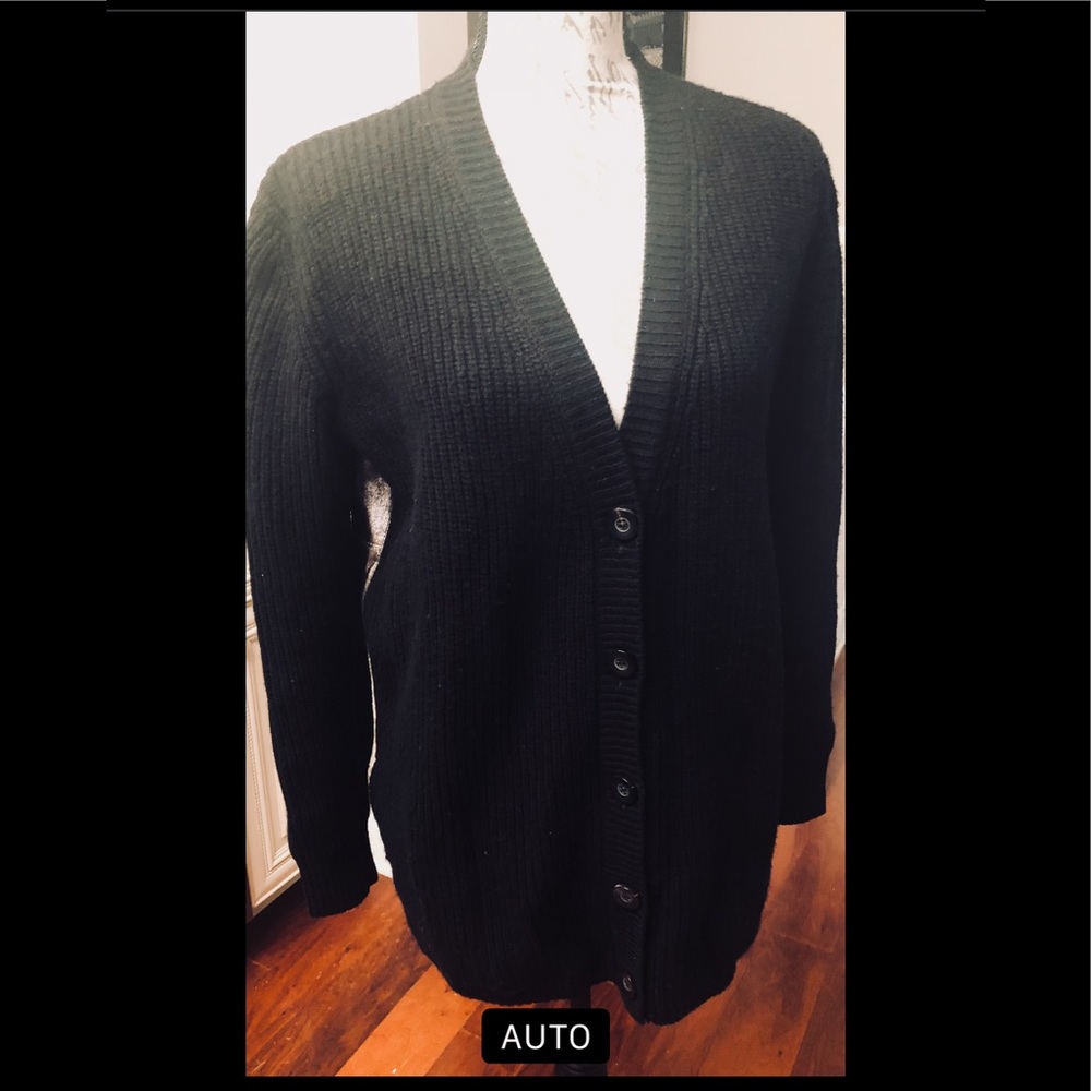 Roberto Collina cardigan with leather back